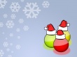 Christmas bubles Wallpaer