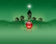 Christmas green star Wallpaer