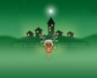 Christmas in green Wallpaer