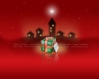 Christmas red box Wallpaer
