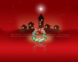 Christmas with red Wallpaer