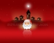 Red Santa Claus Wallpaer