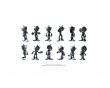 Neo man positions Wallpaer