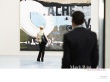 Behind the woman Wallpaer