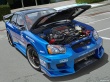 Subaru WRX hood up Wallpaer