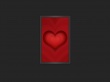 Heart on black Wallpaer