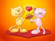 Love for cats Wallpaer
