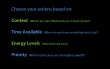Choose your actions Wallpaer