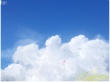 White clouds Wallpaer