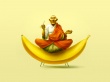 Budha banana Wallpaer