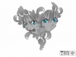 Girl faces Wallpaer