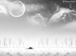 A dream world in grey Wallpaer