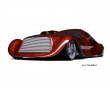 Red roadster Wallpaer