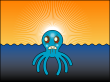 Angry octi Wallpaer