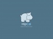 HipCal blue Wallpaer
