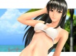 Girl on beach Wallpaer