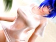 Blue hair girl Wallpaer