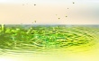 Exploding green Wallpaer