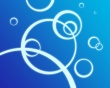 White bubbles Wallpaer