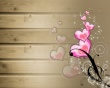 Gift hearts Wallpaer