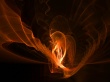 Red smoke Wallpaer
