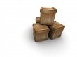 Wood boxes Wallpaer