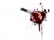 Knife and blood Wallpaer