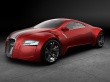 Red Audi R-Zero Wallpaer