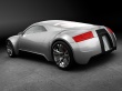Silver Audi R-Zero Wallpaer
