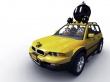 Yellow BMW bombs Wallpaer