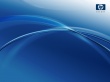 HP clean blue Wallpaer