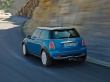 Mini Cooper blue Wallpaer