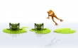 Jumping frog Wallpaer