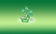 Green aqua pears Wallpaer