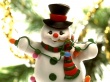 Snowman Spangle Wallpaer