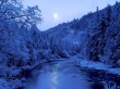 Frozen River Wallpaer