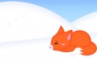 Snow Fox Wallpaer