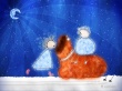 Santa lunch Wallpaer