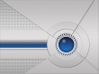 Blue Inside Grey Wallpaer