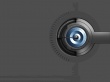 Security Vault Blue Wallpaer