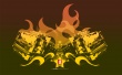 Creative fire Wallpaer