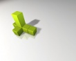 Green Cubes Wallpaer