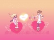 Falling in Love Wallpaer