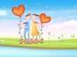 Country Romantic Wallpaer