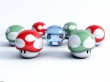 Mario mushrooms Wallpaer