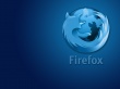 Blue Mozilla Firefox Wallpaer