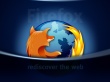 Blue Mozilla Firefox Wallpaer