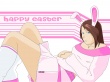 Happy Pink Easter Wallpaer