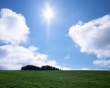 Sun Shining Wallpaer