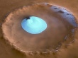 Mars Ice Crater Wallpaer